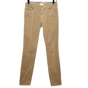 Tory Burch Women’s Slim Fit Corduroy Pants Tan Size 28